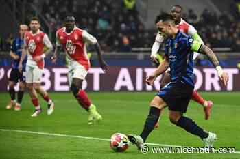Battu sur la pelouse de l’Inter Milan (3-0), Monaco devra passer par les barrages de la Ligue des champions (et peut-être face au PSG)