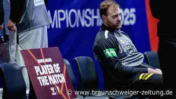 Selbst ein überragender Wolff kann Deutschland nicht retten