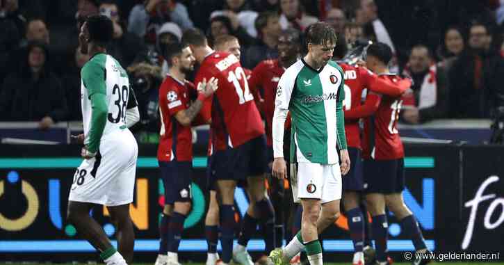 Dramatische avond in Lille: Feyenoord grijpt na historische afgang naast direct ticket achtste finales