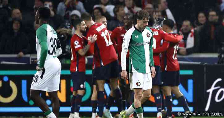 Dramatische avond in Lille: Feyenoord grijpt na historische afgang naast direct ticket achtste finales