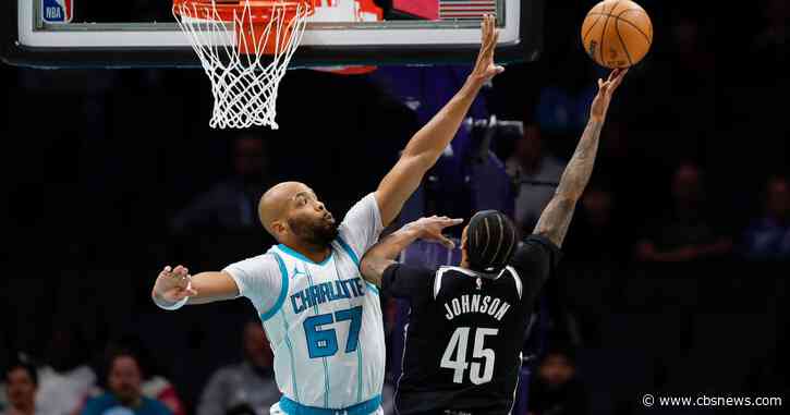 Keon Johnson scores 18 points as Nets beat Hornets to snap 7-game losing streak