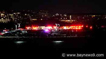 Passenger jet collides with helicopter while landing at Reagan Washington National Airport, FAA says