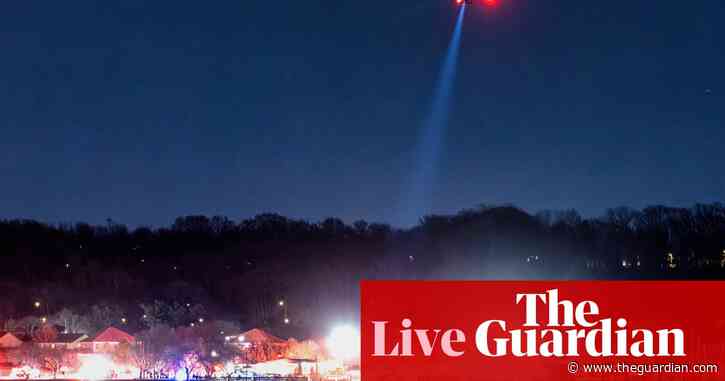 Rescuers search Potomac river after plane collides with military helicopter near Washington DC  live