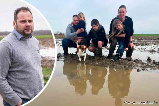 Schade geraamd op ruim 120.000 euro na historische wateroverlast, maar Wouter krijgt niks:”Het komt erop neer dat we nu drie tot vier jaar gratis werken”