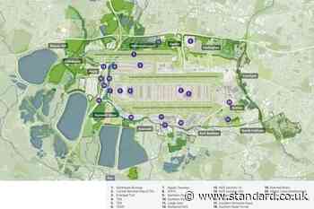 Heathrow third runway location ? map reveals new area airport will cover