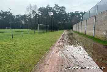 Atletiekpiste in sportcentrum Tielenhei is onbruikbaar: “Drainage is niet in orde”