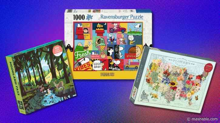 Buy one jigsaw puzzle and get a second for 50% off to celebrate National Puzzle Day