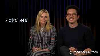 Kristen Stewart and Steven Yeun on why Love Me is a date movie