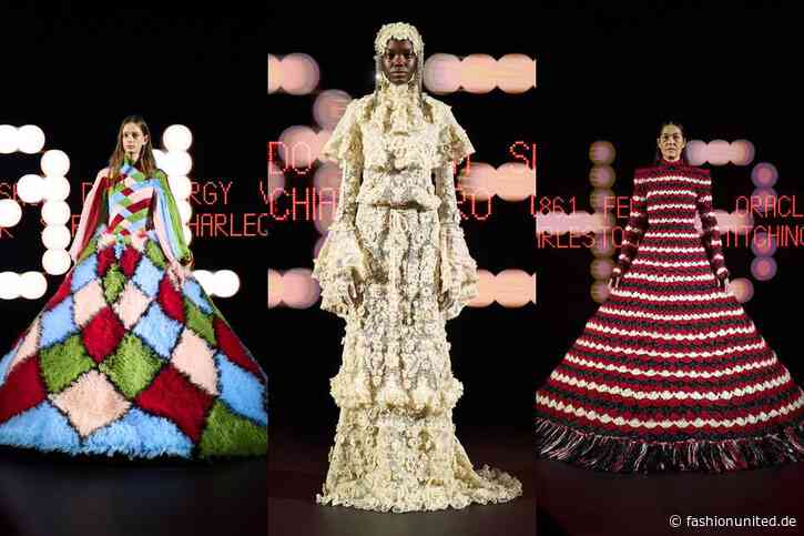 In Bildern: Alessandro Micheles erste Couture-Kollektion für Valentino