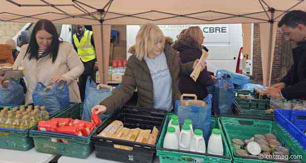 Mobile food bank provides food essentials to local residents in Portchester 