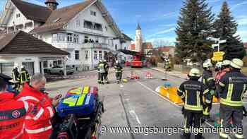 Großeinsatz in Dietmannsried: Elf Menschen verletzt