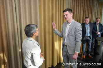 Glenn Smets (31) legt eed af als een van de jongste burgemeesters van provincie