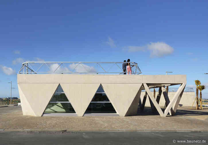 Geometrie-Spiele am Rio Guadiana
 - Hafenbehörde bei Huelva von Gabriel Verd und buro4