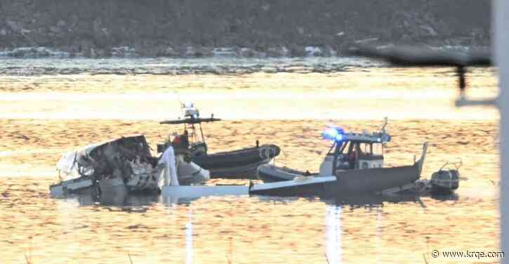 LIVE: All aboard American Airlines jet feared dead after collision with Army helicopter