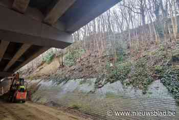 Druk fietspad tijdelijk afgesloten na verzakking talud: “We proberen dit zo snel mogelijk te herstellen”