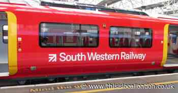 When the South Western Railway trains will be replaced by buses in February