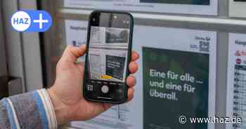 Üstra in Hannover: QR-Codes an Haltestellen für Fahrplaninfos an Handy