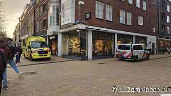 Eenzijdig ongeval Vismarkt Groningen