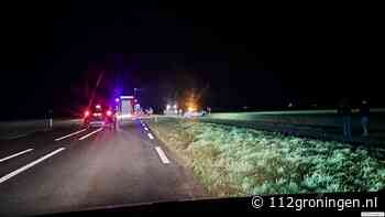 Auto belandt op de kop in sloot langs de N361