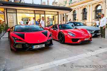 Gespot – Porsche 918 met een bijzondere kleurencombi