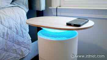 This smart air purifier with a 'floating' wireless charger is now a mainstay in my home