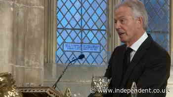 Watch: Tony Blair and Gordon Brown pay tribute to ‘working class hero’ John Prescott at Hull funeral