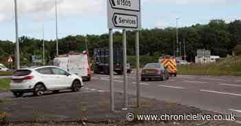 One person taken to hospital after rush hour crash closes A19 in North Tyneside