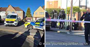 RECAP after major road cordoned off due to incident in Carshalton