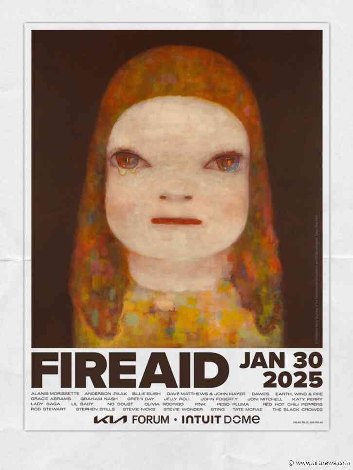 Yoshitomo Nara Designs Merch for LA Wildfire Benefit