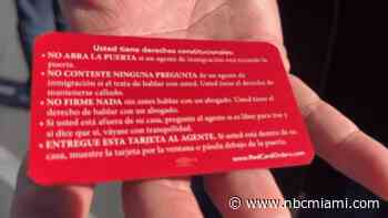 Know Your Rights: Immigration resources, Red Cards, what to know about ICE enforcement