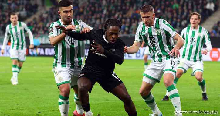 Pijnlijke avond voor jeugdig AZ tegen Ferencváros, Clasie en Maikuma komen erin