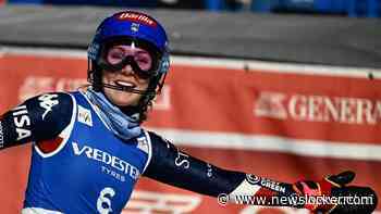 Skiester Shiffrin tiende bij rentree na twee maanden afwezigheid