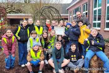 Vergroening lagere school GBS De Sleutelbloem is zevende beste speelgroenrealisatie van Vlaanderen op school