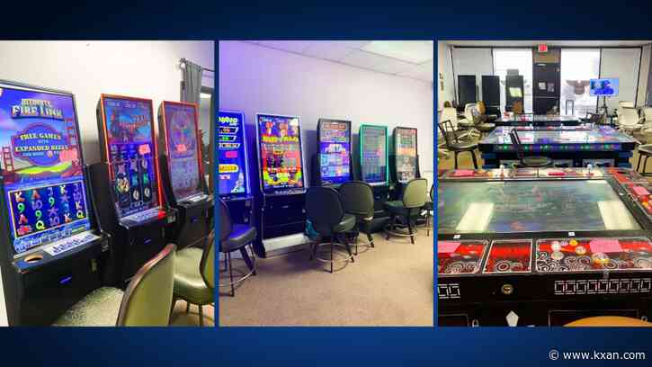 Round Rock PD shuts down illegal game room, confiscates gambling machines