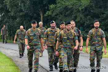 Militairen leren navigeren en kaartlezen in Hamme en Moerzeke