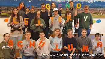 Jugendliche qualifizieren sich ehrenamtlich