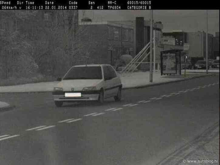 Hyperactieve flitspaal flitst letterlijk iedereen die voorbijkomt