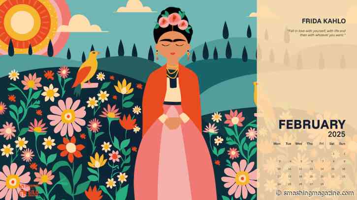 Look Closer, Inspiration Lies Everywhere (February 2025 Wallpapers Edition)