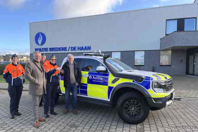 Nieuwe blitse terreinwagen voor lokale politiezone