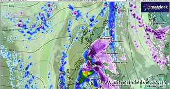 Exact date 'alarming' snow blizzard will hit North East as weather maps show February snow storm