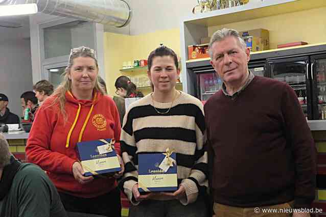 Sparta bedankt sterkhouders Laurence en Yvette