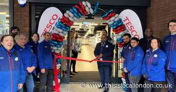 New Tesco store welcomes its first customers after opening in Harlow