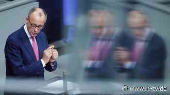 "Völlig überflüssige" Frage: Merz schließt Wahl zum Kanzler mithilfe der AfD aus