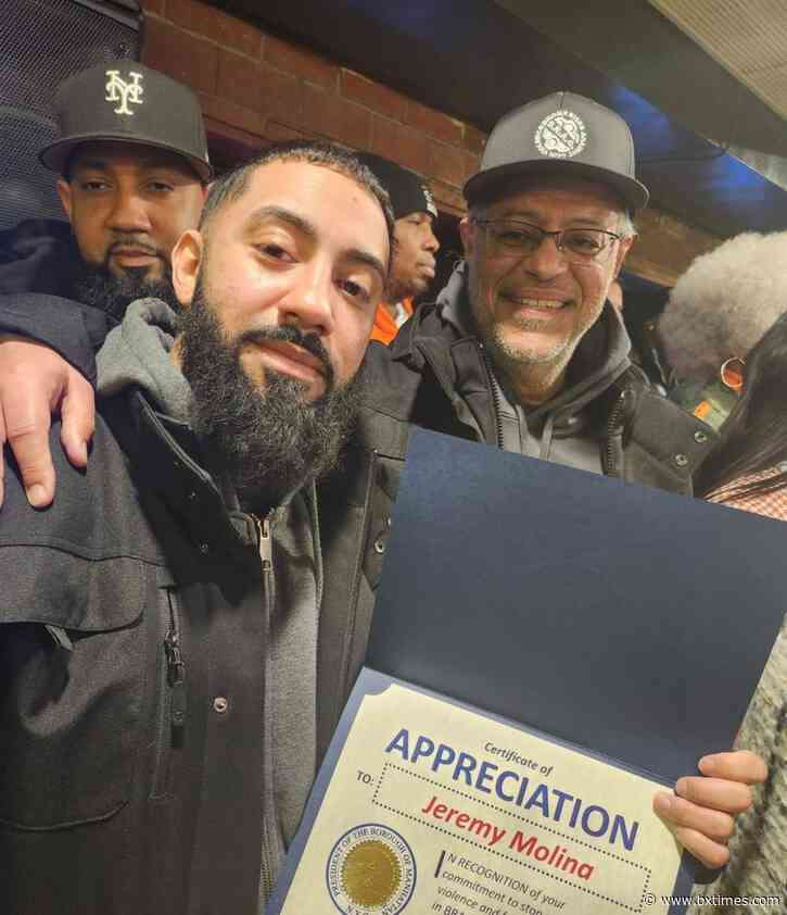 Bronx anti-gun violence group B.R.A.G. receives citywide honors