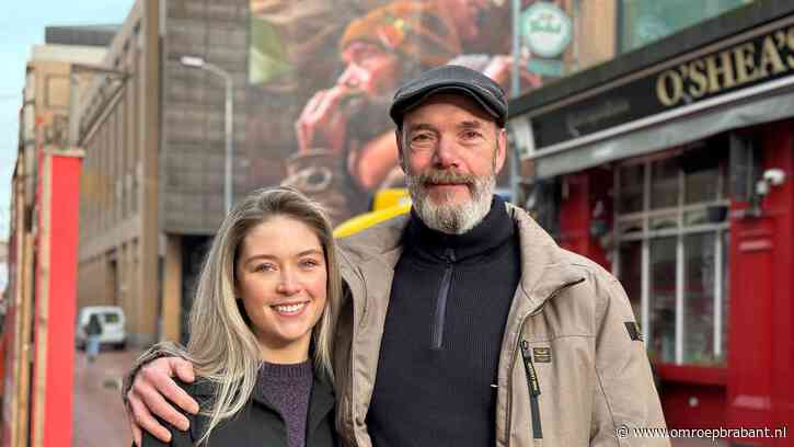 Muurschildering met vader en dochter is de beste ter wereld