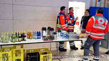 Ehrenamtliches Engagement: Brand in Wart fordert auch das DRK