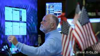 Inflationsrate gestiegen: Erwartung von Zöllen treibt Wall Street ins Minus