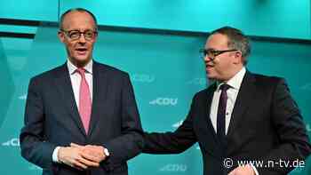 CDU-Chef lästert über Ampel: Merz gut gelaunt in Erfurt: "Das war es wert"