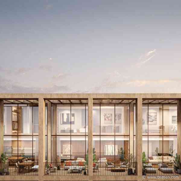 Estudio AMA designs gridded skyscraper for Paraguay capital