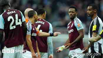 Newcastle and Villa fined after mass confrontation
